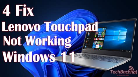 lenovo yoga touchpad not working windows 11